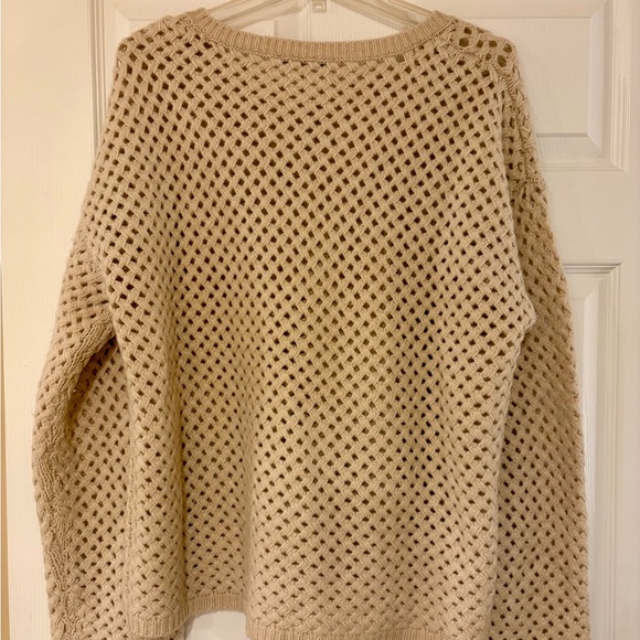 The Cashmere Project 100% Cashmere Open Knit Sweater XL - Picture 2 of 4